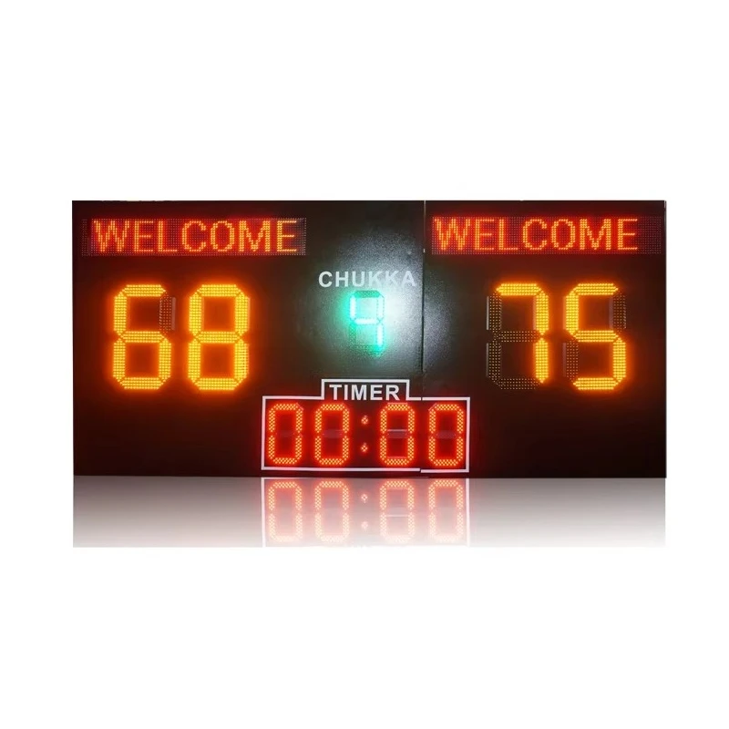 Outdoor LED Display Wireless Electronic Scoreboard Sport Stadium LED Display Outdoor Football Soccer Scoreboards