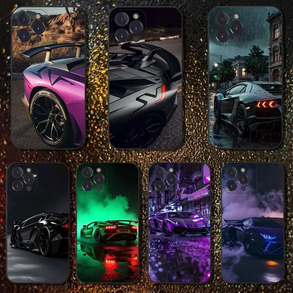 

Sport Car L-Lamborghinis Phone Case For IPhone17,11,12,13,14,15,16,XS,XR,X,Mini,Pro,Max,Plus,Shell,Cover