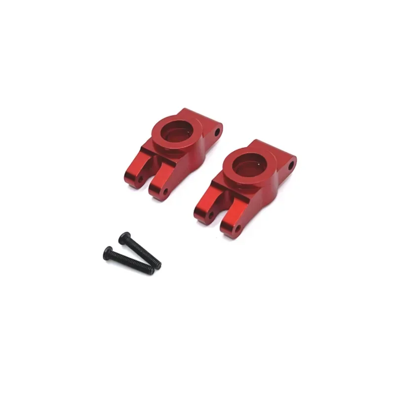 Portador de cubo trasero de Metal, asiento de rueda trasera para Hyper Go 14301 14302 1/14 RC, piezas mejoradas, accesorios