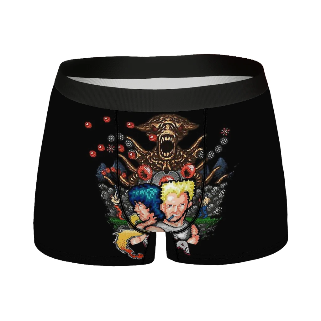 Start the Battle Men Boxer Briefs Underwear Game Contra Highly Breathable High Quality Gift Idea