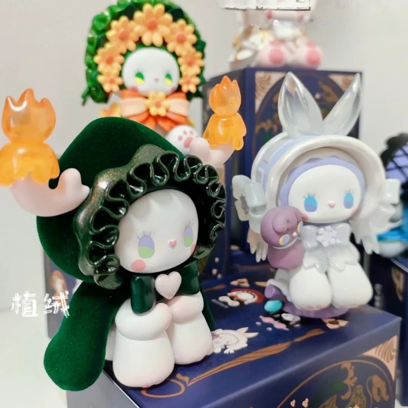 EMMA الشعر سلسلة 6 صندوق أعمى الفينيل صندوق غامض اللعب دمية لطيف مفاجأة هدية أنيمي الشكل سطح المكتب الحلي الهدايا جمع #4