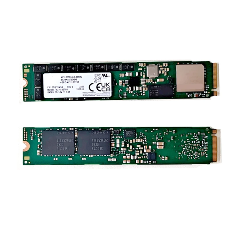 For Samsung SSD PM983 1.92T 960G Solid State Drive M.2 22110 NVMe Protocol PCEI3.0 Power Down Protection Independent Cache