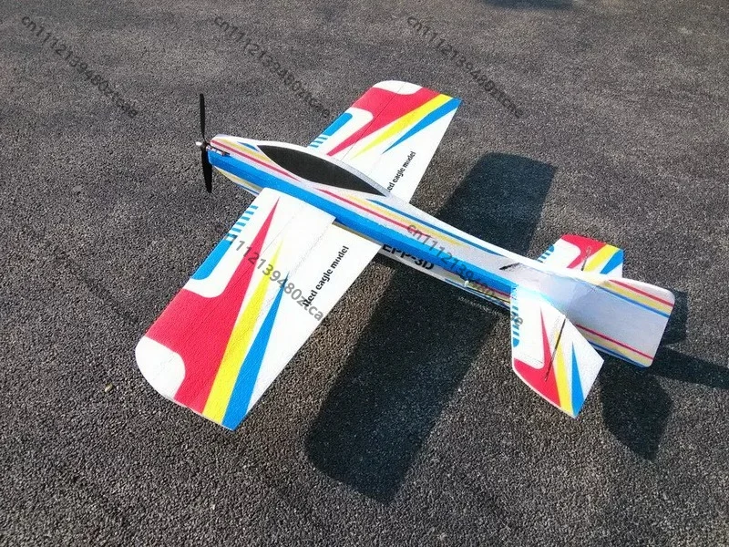Solid Core EPP 3D Aerobatic RC Fixed Wing Airplane, 1000mm Wingspan Crash Resistant Foam Stunt Plane With Full Carbon