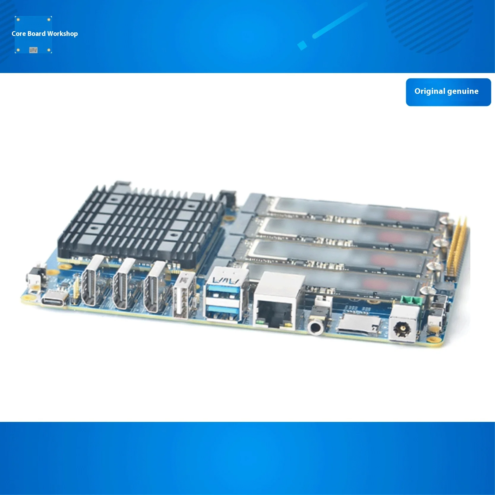 FriendlyELEC CM3588 Core Board Kit 2.5G Rockchip RK3588 CPU Development Board 4xPCIe3.0 4K/8K CM3588 NAS SDK Kit 4 NVMe HDMI IN