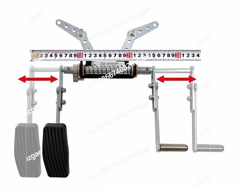 car throttle left transfer auxiliary acceleration pedal c5 driver's license accelerator pedal device modification
