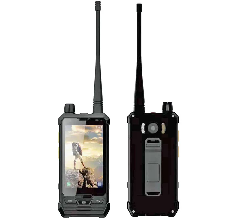 Cheapest Rugged Walkie-Talkie DMR Phones HiDON 4.0 inch NFC/Glonass/GPS/Beidou/Wireless net  Rugged phone handheld PDA terminal