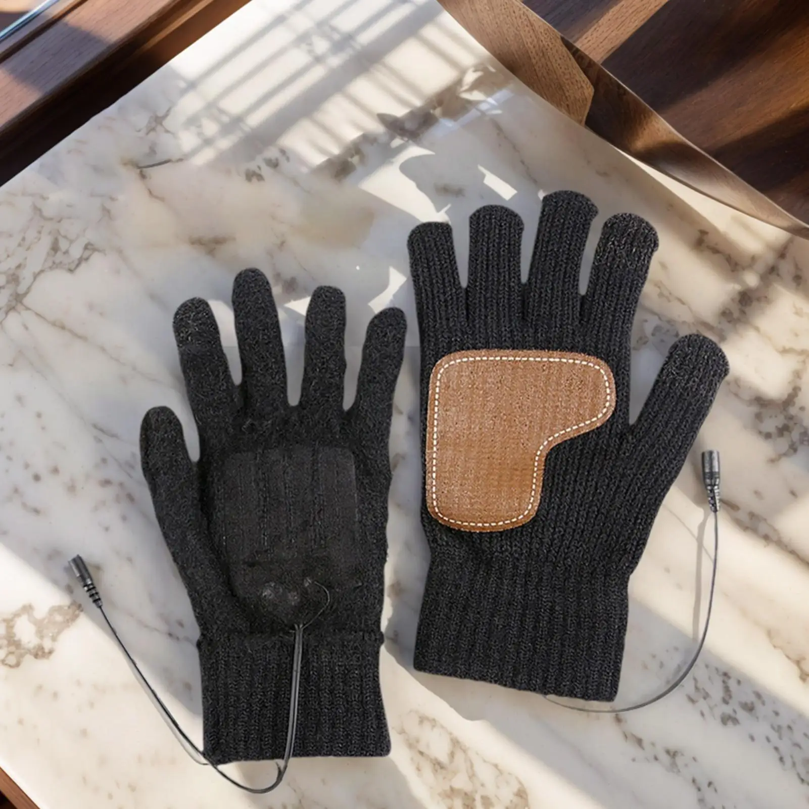 

Зимние перчатки с подогревом на открытом воздухе, перчатки с USB-сенсорным экраном и подогревом, термовелосипедные варежки для езды на велосипеде, катания на лыжах, кемпинга, вождения, пешего туризма