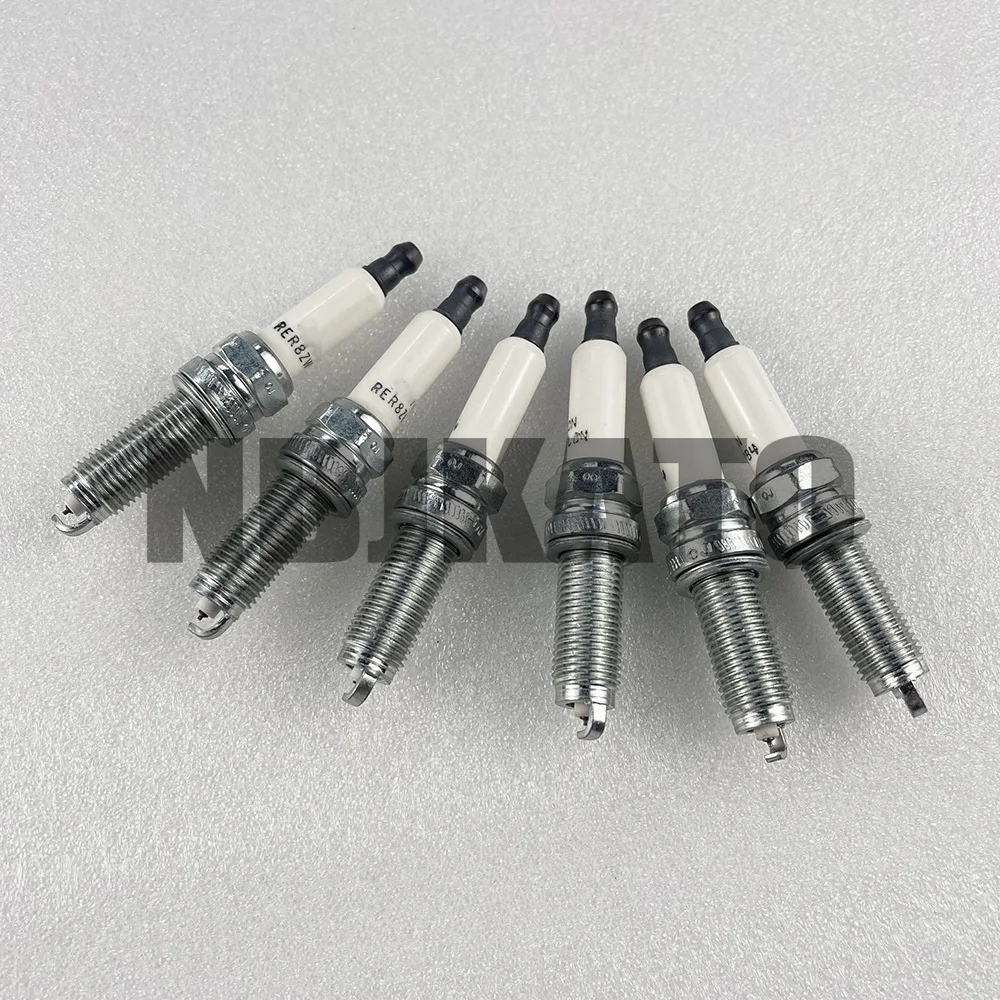 New Genuine 6 PCS High Quality Spark Plug SP149125AE, SP149125AD/ LS149125AD RER8ZWYCB4 For Jeep Wrangler Grand Cherokee