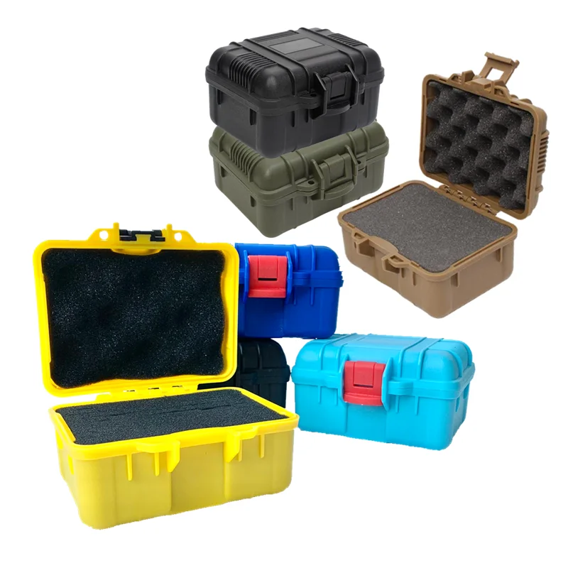 1pc Box With Anti-shock Foam - Can Be Used For Outdoor Storage Of Some Fragile Items, Cameras, Binoculars, Small Tools