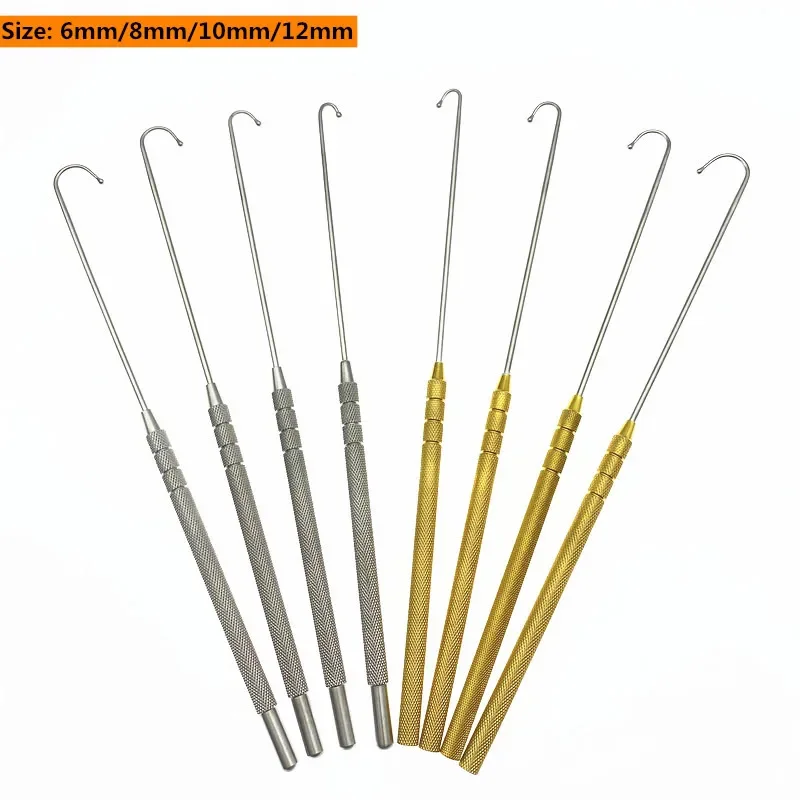 Spay Snook Hook Uterine hook Ovariectomy Hook Ovaries Uterus Removal Veterinary Instruments