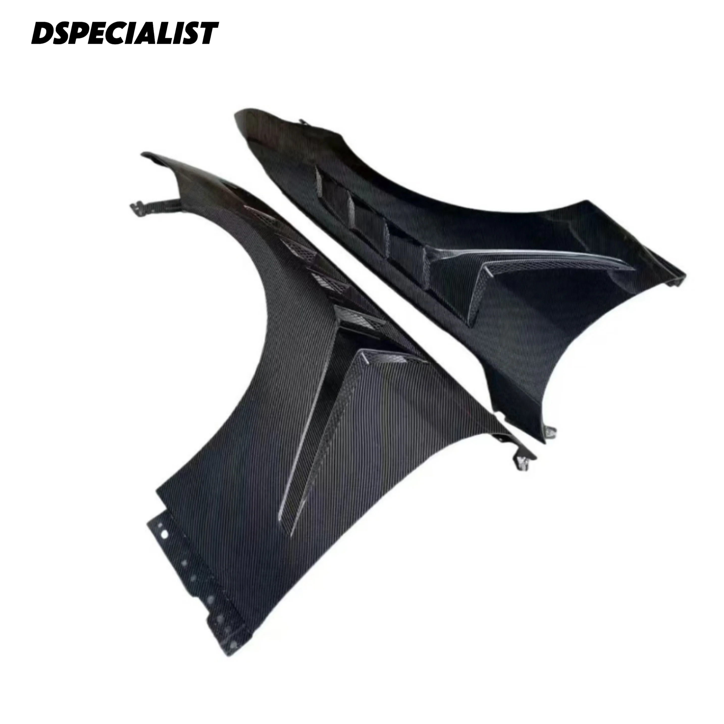 

High Quality Vents Style Carbon Fiber Vented Front Fender For Ford Mustang 7th Gen. S650 GT Dark Horse 2024-2025
