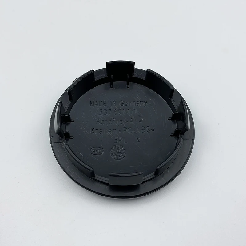 TTT 4Pcs 55MM 65MM 56MM 70MM Car Wheel Hub Center Caps Badge Emblem For Golf 4 5 6 7 Polo Passat Touran CC Rim cover Accessories
