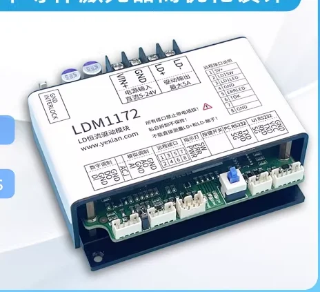 

LDM1172 Semiconductor Diode Laser LD Constant Current Drive Module, 5A, Continuous/Pulsed
