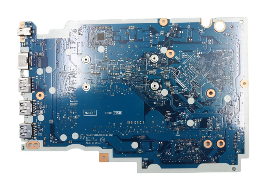 Voor Lenovo Ideapad S145-14IWL V14-IWL Laptop Moederbord FV440 FS441 FS540 NM-C121 Met Cpu 4205U/5405U/I3/I5/I7 100% Getest Ok