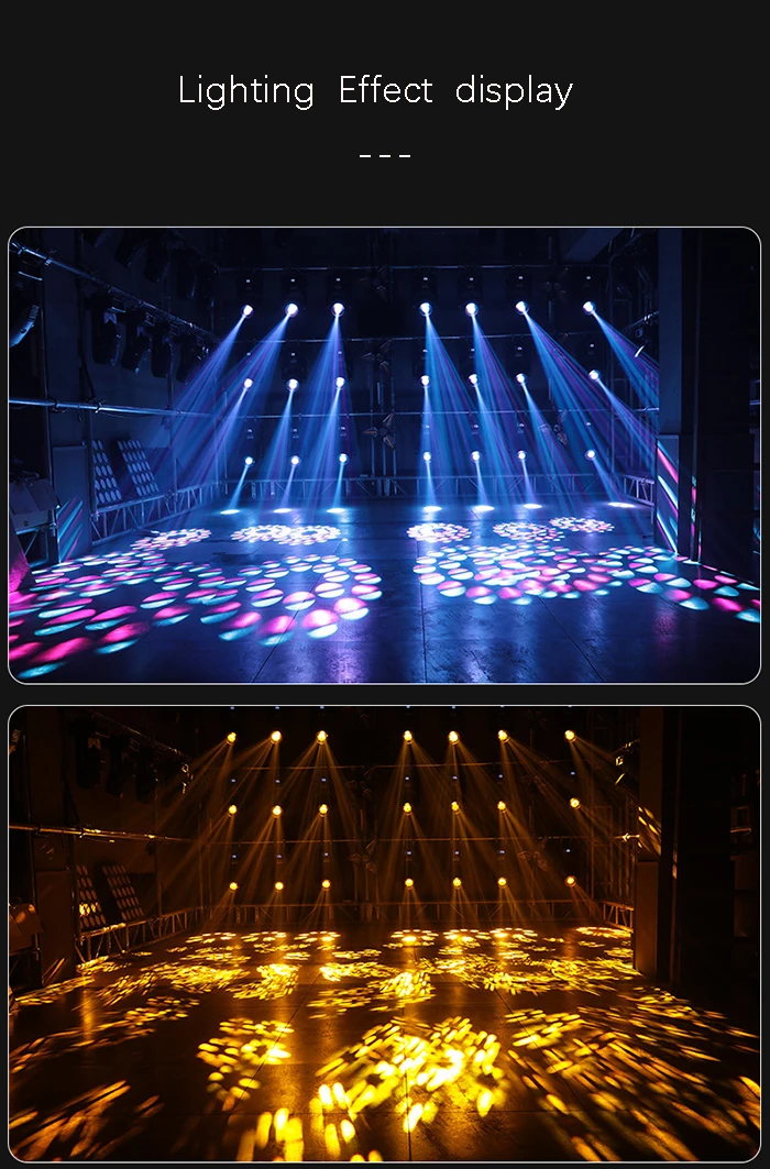 Hohe Qualität 250 W Strahl Moving Head Licht DMX 512 Geeignet Für DJ Show Weihnachten Hochzeit Disco Party Bar Bühne beleuchtung Ausrüstung – Detail 10