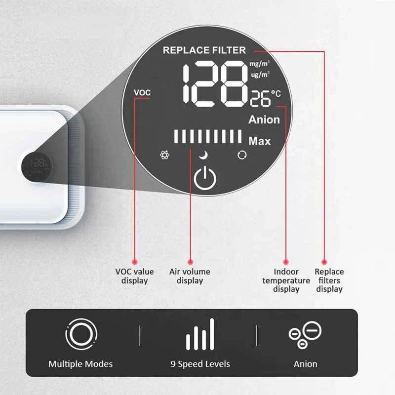 outer recycle ductless wall mounted energy recovery ventilator/recuperator