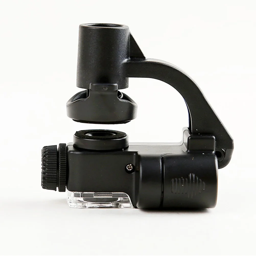 

Portable Phone Microscope 90X Magnification Clip-on Design for Smartphone Camera Universal Fit for Home School Science Projects