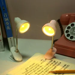 Mini LED Book Light Night Reading Lights in Dormitory Bedroom Portable Clip Lamp Night Lamp