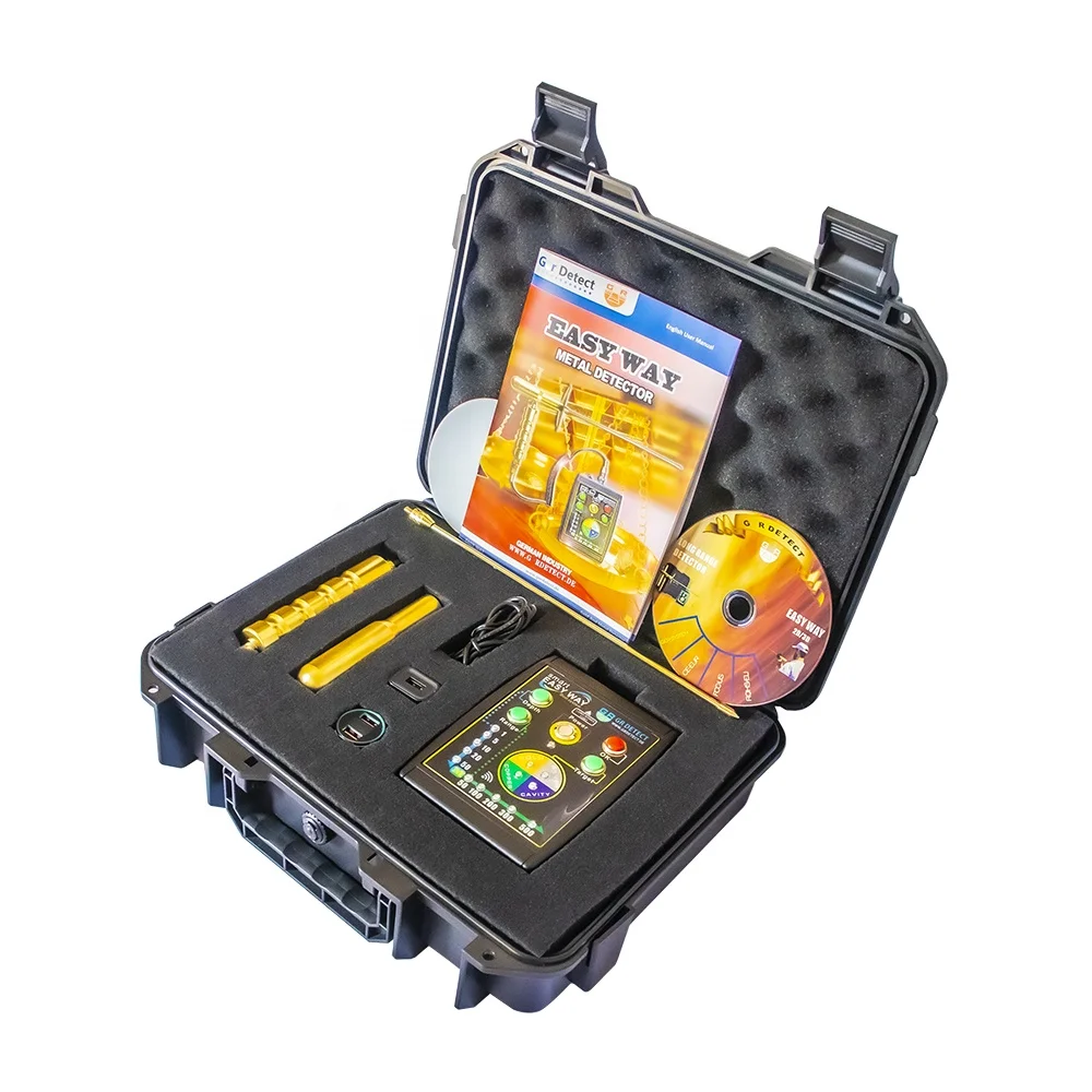 

【2026】GR DETECT Easy Way Metal Detector Professional Deep Seeking Detector Underground Depth Scanner