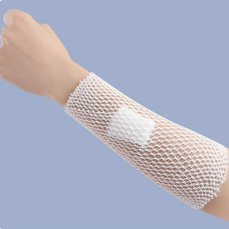 

Stretch Net Bandage Elasticated Tubular Compression Bandage Medical Net Stockinette Bandage