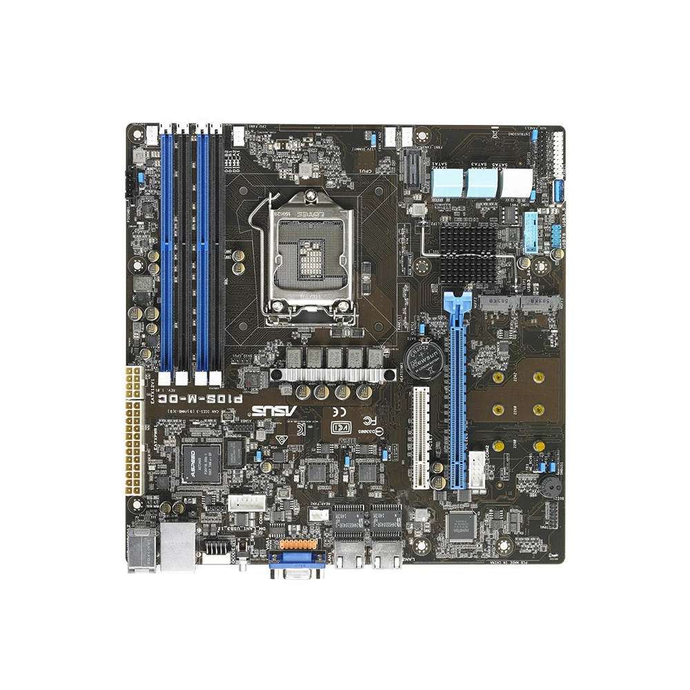  ASUS P10S-M-DC Motherboard LGA1151 Intel C232 Chipset support E3-1200 v6 E3-1200 v5 cpu DDR4 16GB USB 3.1 U ATX 2xM.2