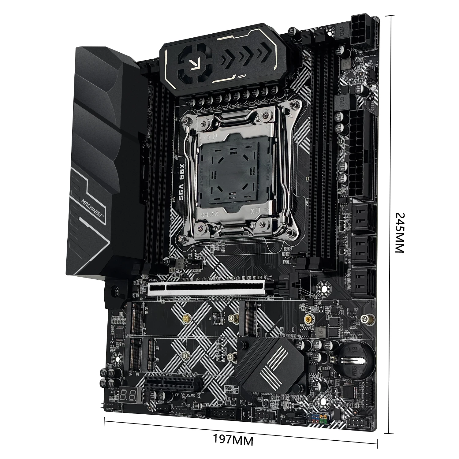 MACHINIST X99 V9S TPM2.0 Motherboard Bundle LGA 2011-3 Intel Xeon