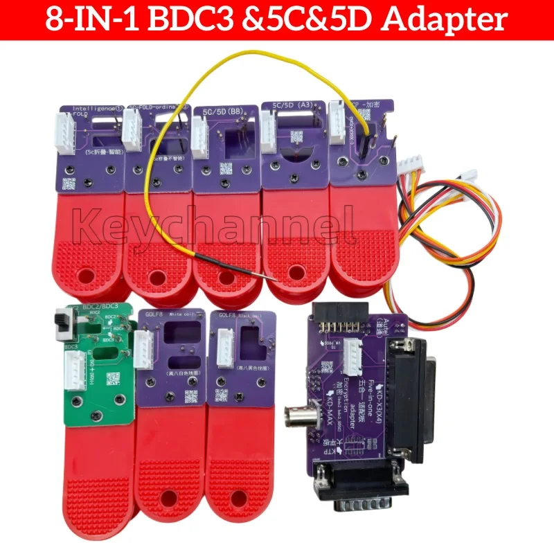 BDC2 BDC3 Encrypted Key Copy Adapter MQB49 5C 5D Key Adapter for IM508 IM608 KEY TOOL PLUS KD MAX KD X4 for BMW Vag Key Copy view 4