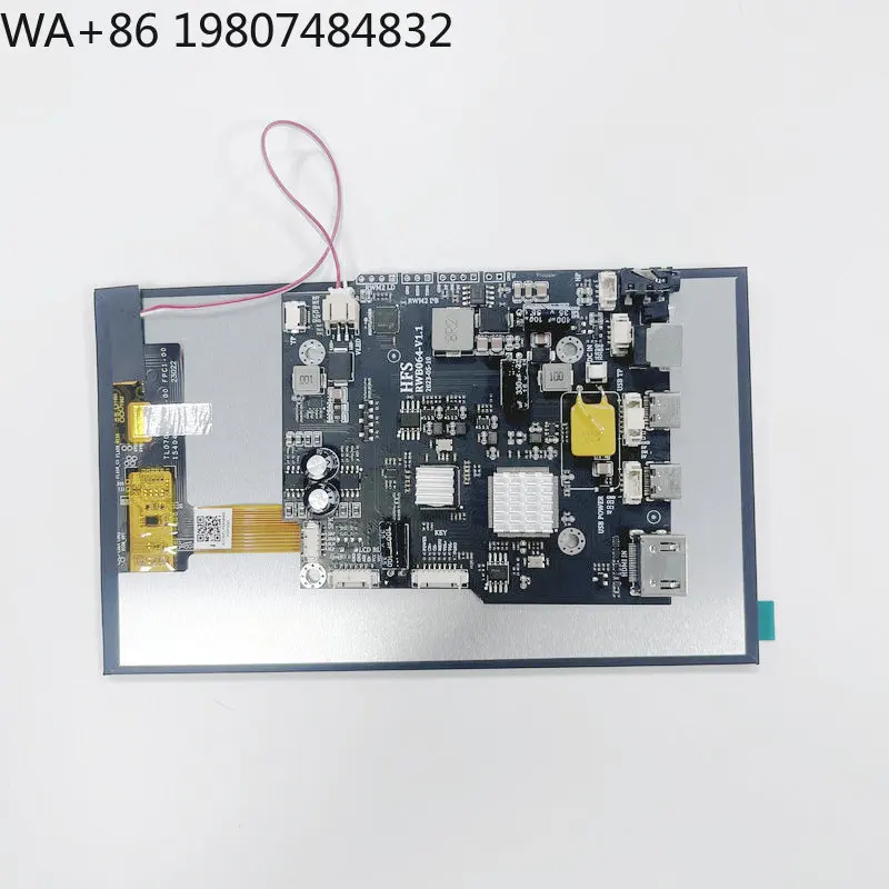 7 Inch Industrial HMI IPS TFT LCD Screen 1080P High Brightness Wide Viewing Angle Smart Home Display Panel