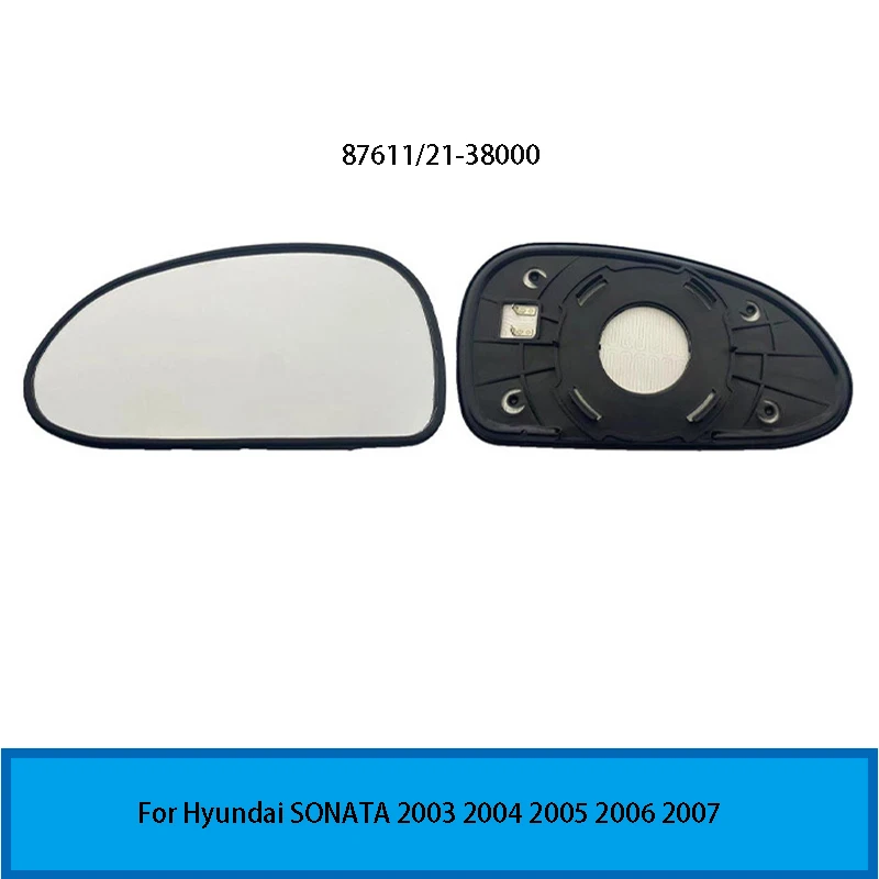 

For Hyundai Sonata 2003-2007 auto parts car outside rearview mirror left and right lens auto parts 87611/21-38000 1 new