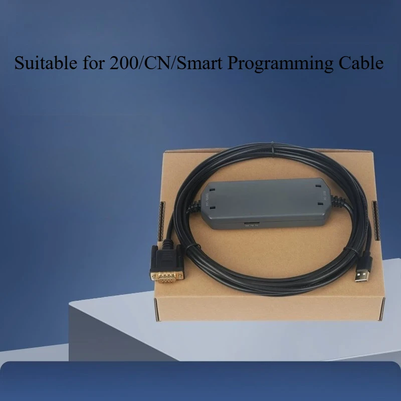 USB-PPI Programming Cable for S7-200 PLC Smart, USB to PPI Download Communication Cable 3DB30