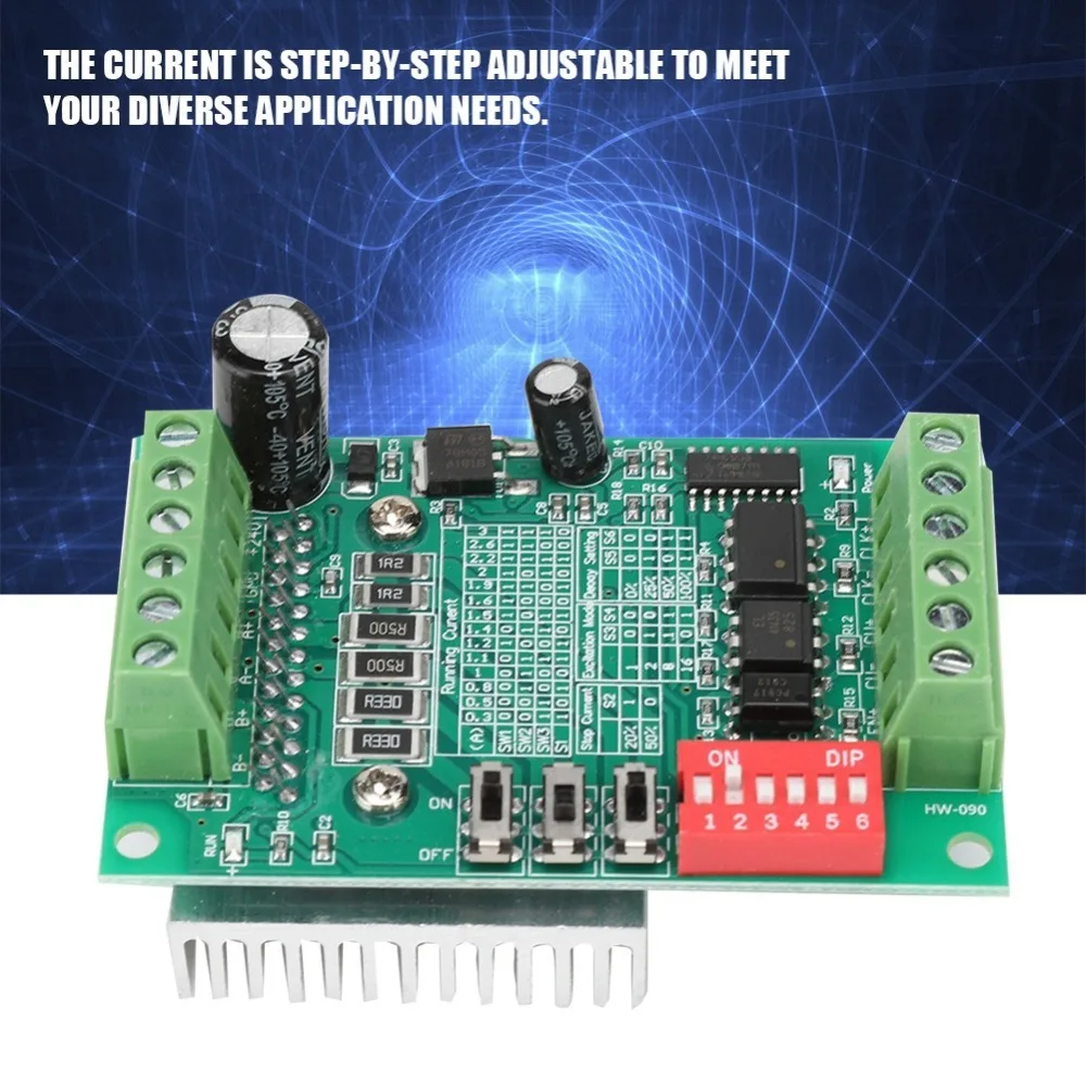 Efficient TB6560 For Toshiba TB6560AHQ Chip DC 10V-35V 3A Stepper Motor Driver Board Module Single Axis Motor Driver for Printer