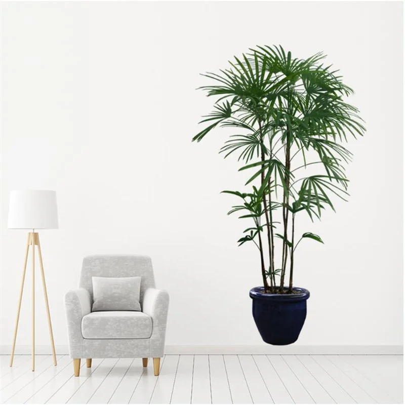 ملصقات لتزيين الجدران لغرفة المعيشة وغرفة النوم ، النباتات ، الزهور ، المساحات الخضراء ، ملصقات الحائط للمنزل