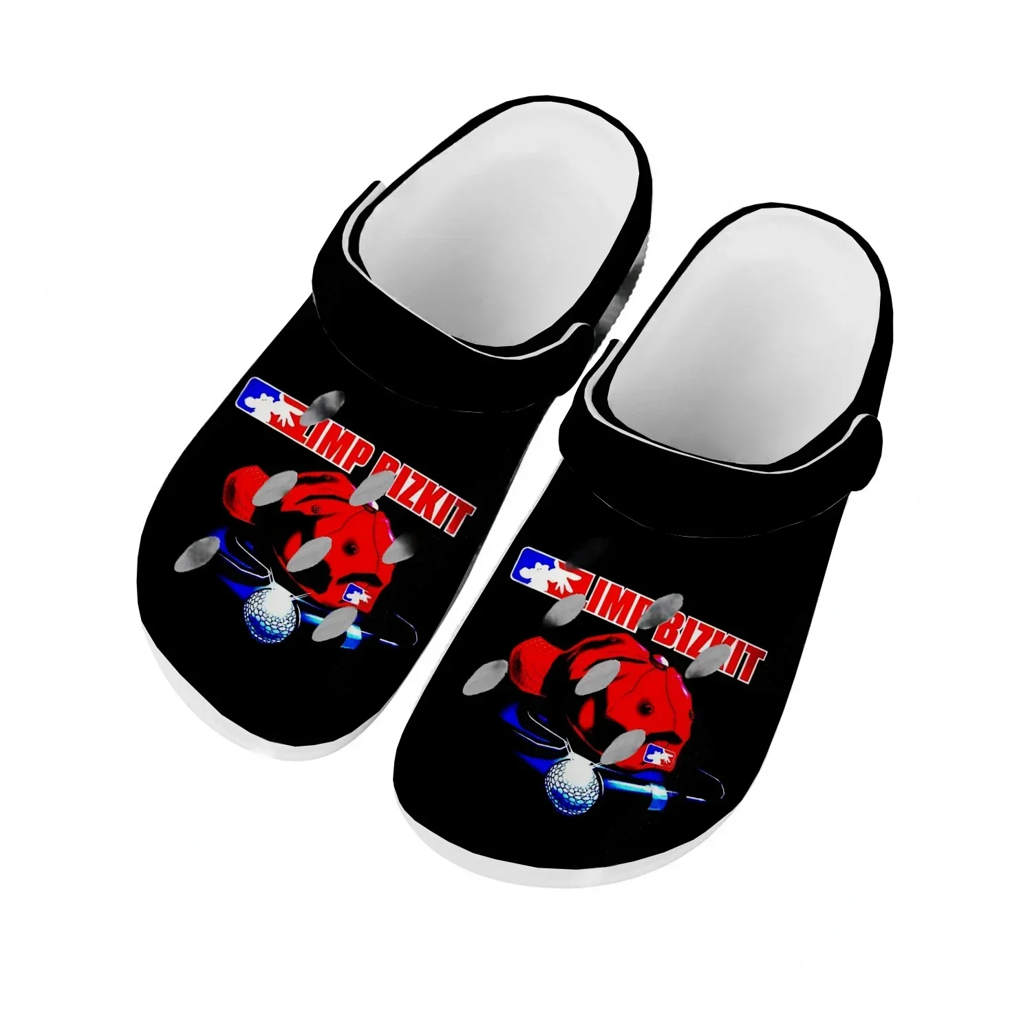 Limp Bizkit Water Shoes Mens Womens Non-slip Fashion Home Garden Clogs Customizd Sandals Beach Breathable Hole Slippers