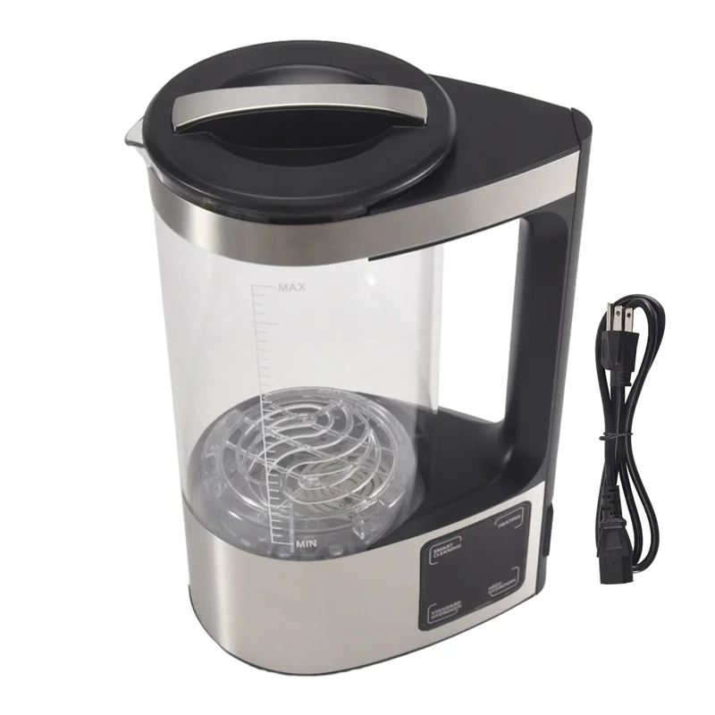 أجزاء الأجهزة 2L زجاجة ماء الهيدروجين الغنية آلة المؤين المياه القلوية تصفية المياه شرب مولد مياه الهيدروجين الولايات المتحدة Plu