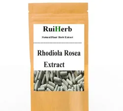 1Pack Rhodiola Rosea High Potency 20:1 Extract Powder & Capsule