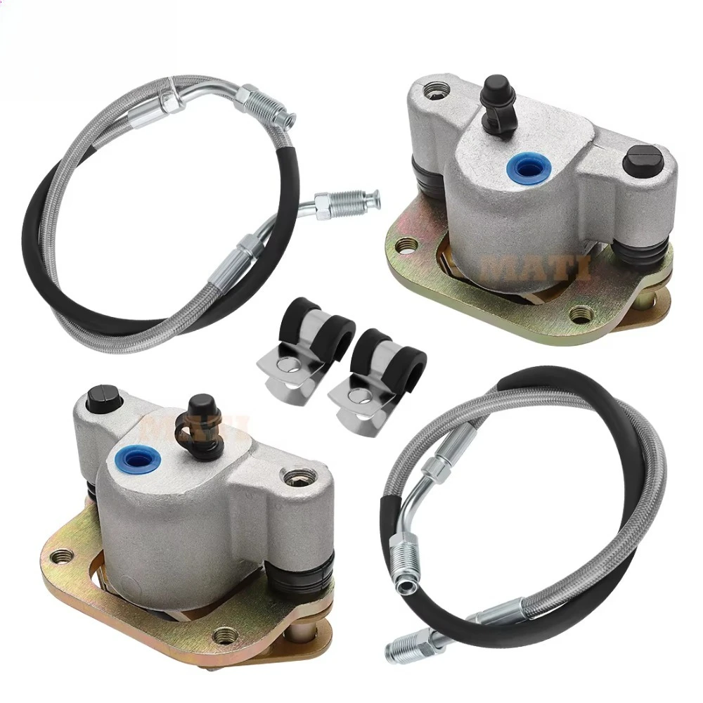 

Pinzas de freno delantero y líneas de manguera para Polaris Trail Boss 250, 350L-2x4, 400L-2x4, Xpress 300, 400, Xplorer 300, Ma