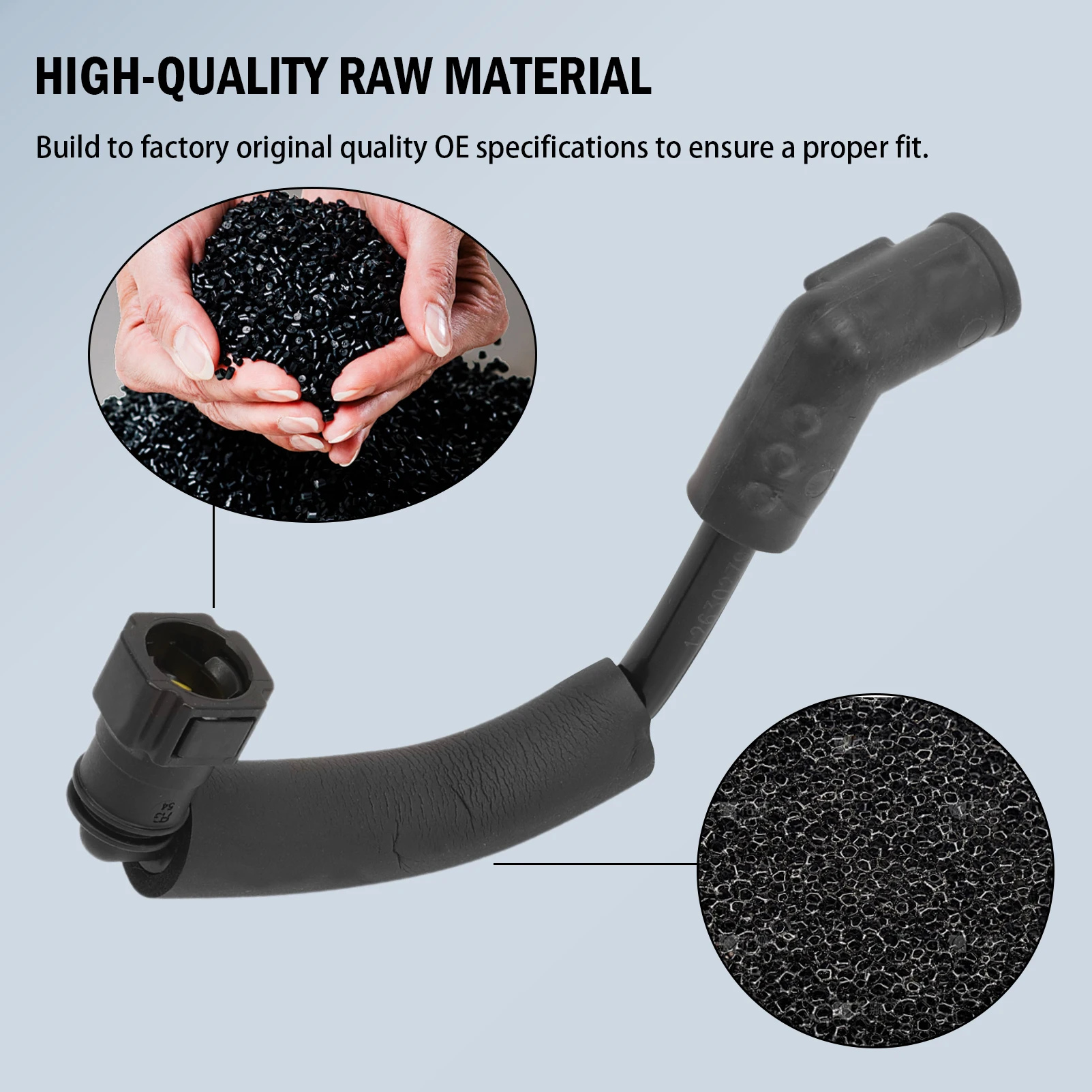 12630279 Tubo de ventilação positivo do cárter para GMC Acadia 2009-2011 Buick Enclave Saturn Outlook 2009-2010 12583384