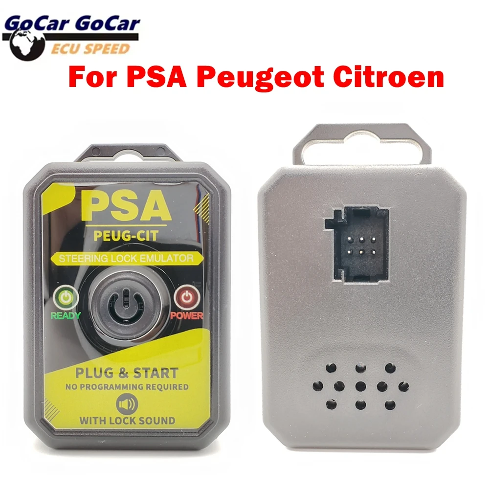 

Newest For Peugeot for Citroen Steering Lock Simulator with Lock Sound, No Programming Required Plug and Play Steering Simulator