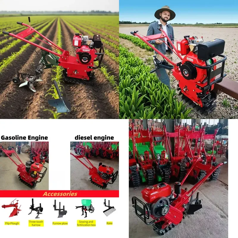 

Power Mini Tiller Cultivator Factory Price 8hp Motor Multifunctional Agriculture Provided 90 Farm Petrol Engine