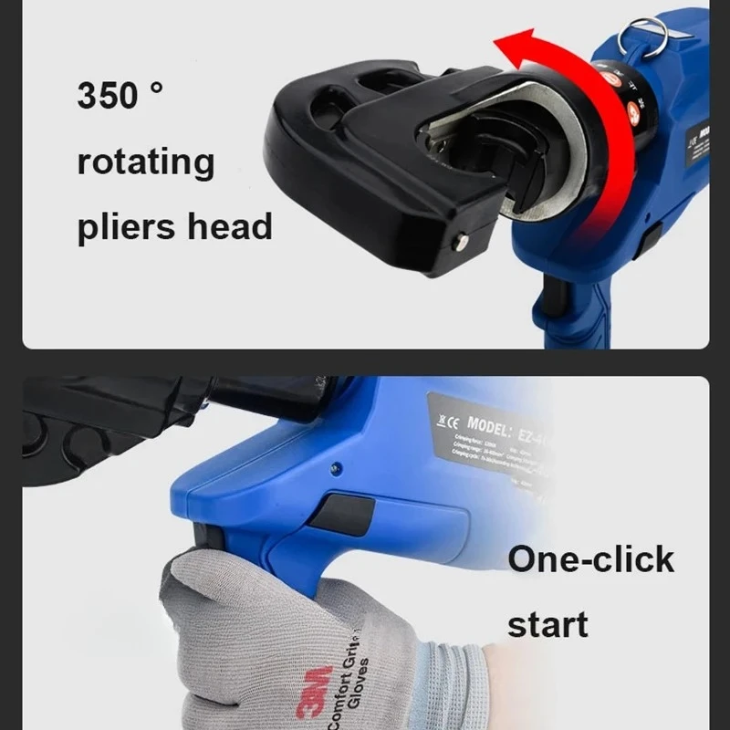 Hydraulic Pliers Digital Display  Hydraulic Crimping 18V EZ-300/EZ-400 Crimping Tool