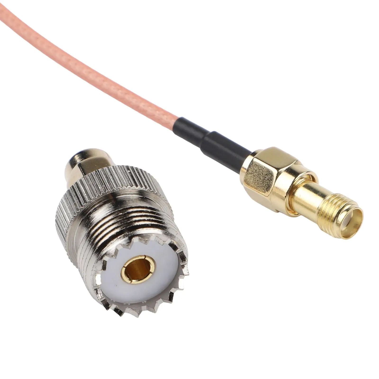 SMA-Female To Female Adapter /SMA Male To SO239 (UHF Female) Straight-through Adapter For Baofeng Walkies-Talkie Antenna view 6