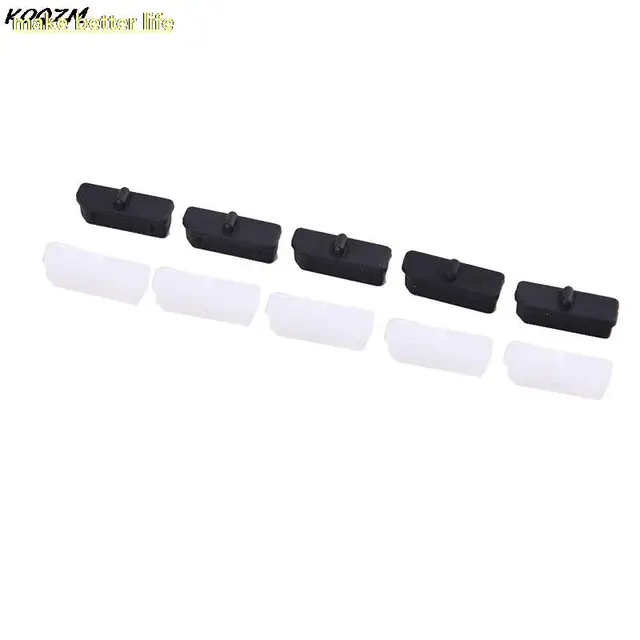 5 sztuk DisplayPort osłona ochronna gumowe obudowy osłona przeciwpyłowa do złącza komputerowego DP