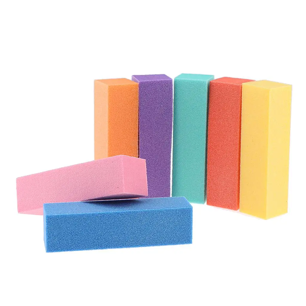 10x Nail Buffer Block, Buffing Files Smooth – Mini Natural