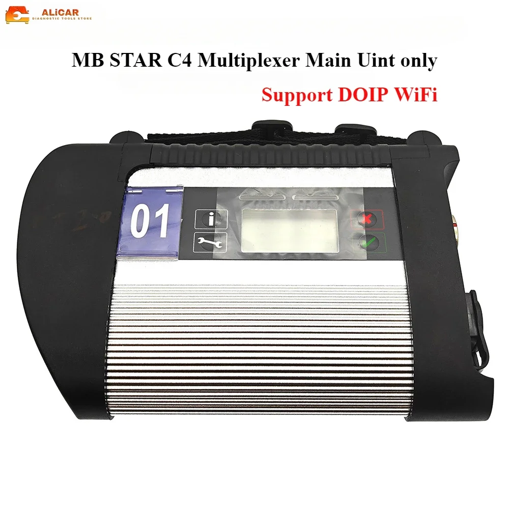 MB Star SD Connect C4  obd 2 Multiplexer scanner with WIFI DOIP Function For car truck12V 24V  Software V2023.09 Diagnosis Tool