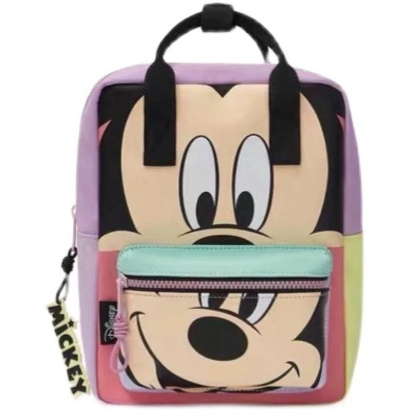 Disney cartoon Mickey Mouse New Kids Backpack Mini Schoolbag Girls and Boys Cute Shoulder Bag