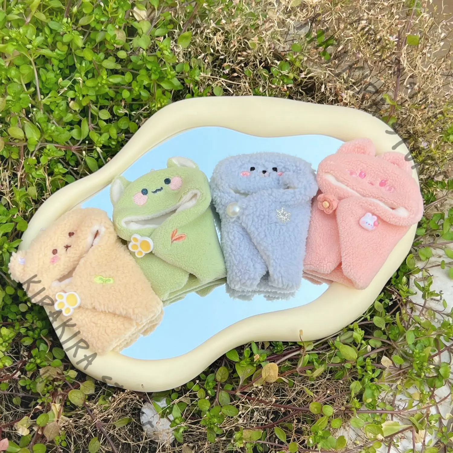 

5cm Mini Quilt Animal Series Dress-up Cosplay Costumes Outfit Clothing Suit Cotton Maumet Clothes Ornaments Set Christmas