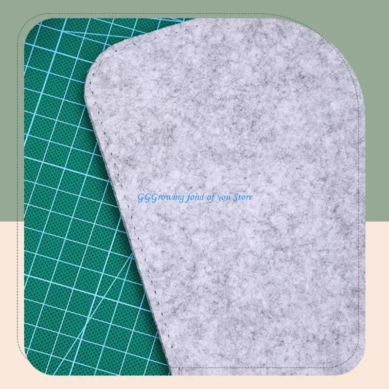 H9EB 2 قطعة حقيبة ملفات قابلة للتوسيع، مجلد ملفات اللباد، مجلد منظم المستندات، مجلد اللباد #5