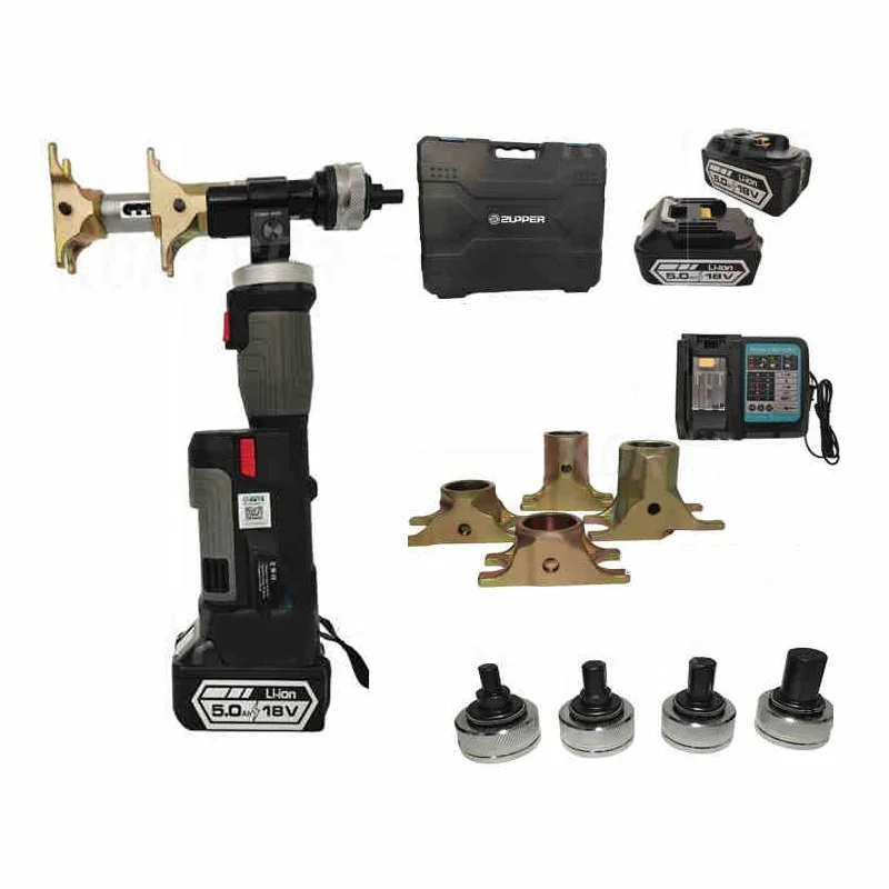 PZ-1240PE Multi-functional Battery Axial Press & Expand Tool for Plumbing Pex Multilayer Pipe