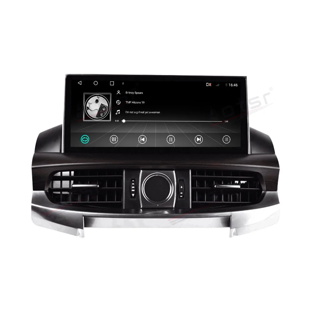 12.3 inch Android 13 Carplay For Toyota Land Cruiser 2016-2021 Gps Navigation with buttons Car Radio HD Touch Screen Stereo Auto