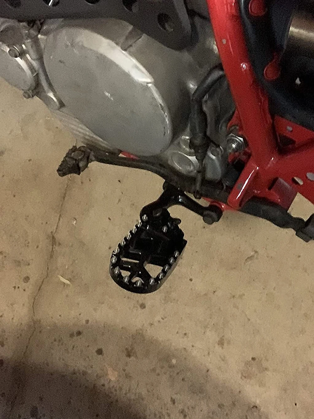 Für HONDA XR650L XR650R XR600R XR600 XR650 XR 650L 650 L R 650R 600R Motorradzubehör Fußrasten Fußpedale – Detail 16